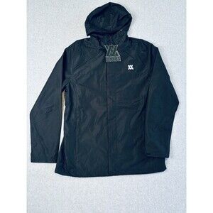 DIXXON Men's Ground Up Hooded‎ Tech Waterproof Jacket Coat Black Size Large
